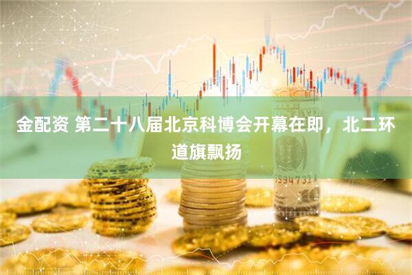 金配资 第二十八届北京科博会开幕在即，北二环道旗飘扬